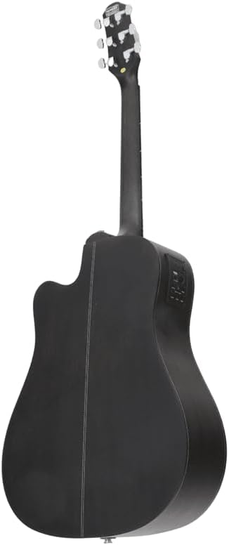 Vista traseira do violão Strinberg SD200C com acabamento fosco