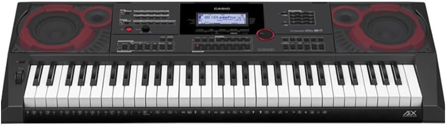 Teclado Casio CT-X5000 61 teclas sensíveis ao toque preto