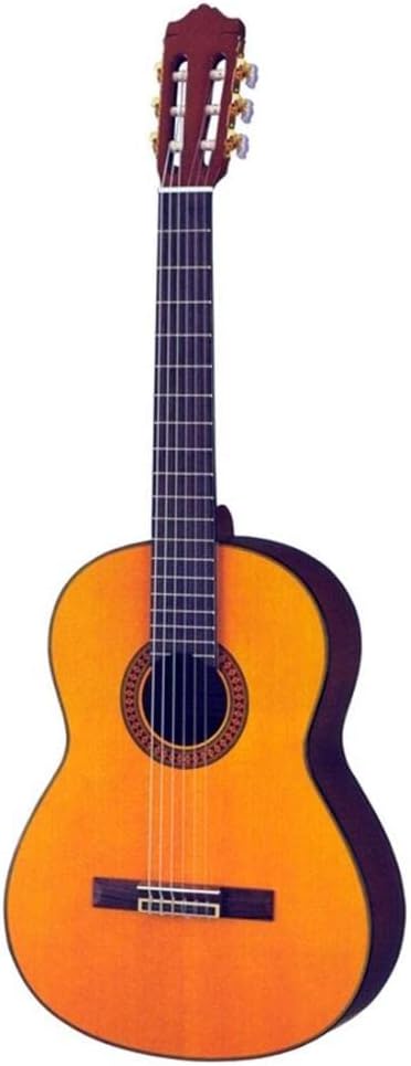 Violão clássico acústico Yamaha C80II com acabamento natural e cordas de nylon