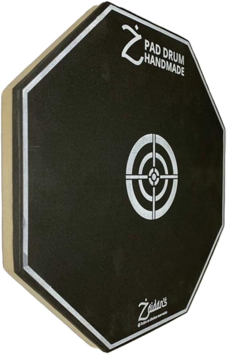 Close do pad de treino octogonal preto 12