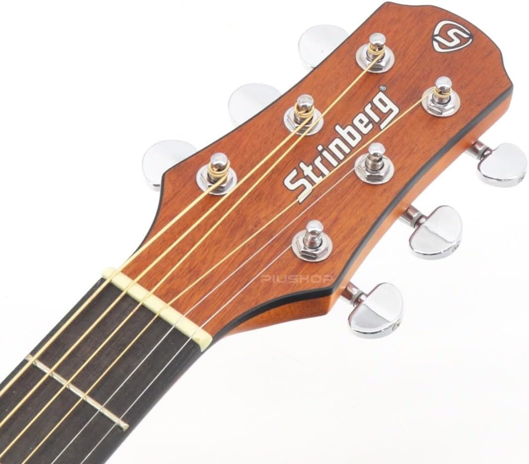 Cabeça do violão Strinberg SD200C MGS com tarraxas cromadas e acabamento fosco