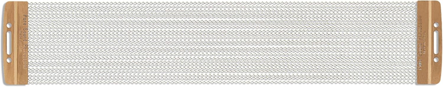 Esteira para bateria Puresound P1424 Custom de 14 polegadas, feita em aço com extremidades em madeira clara